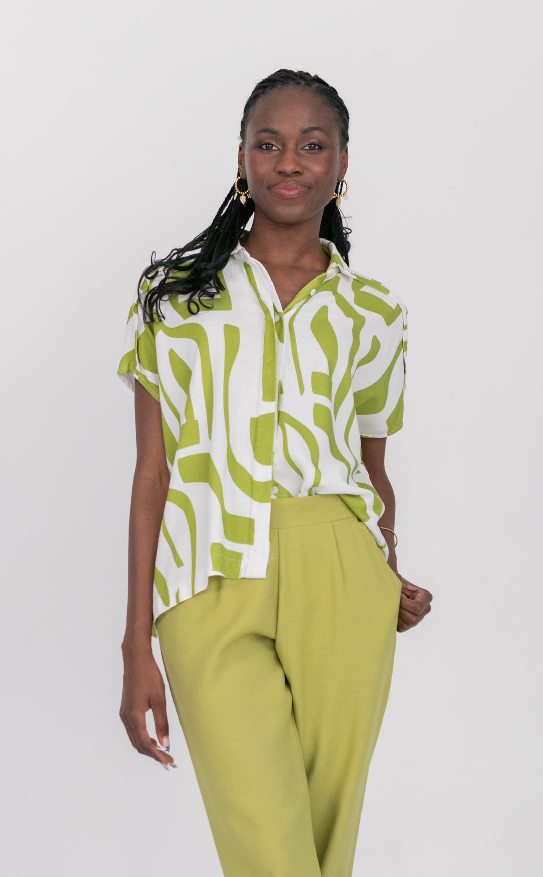 The Gorge Pants Avocado-PANTS-kindacollection-Kinda