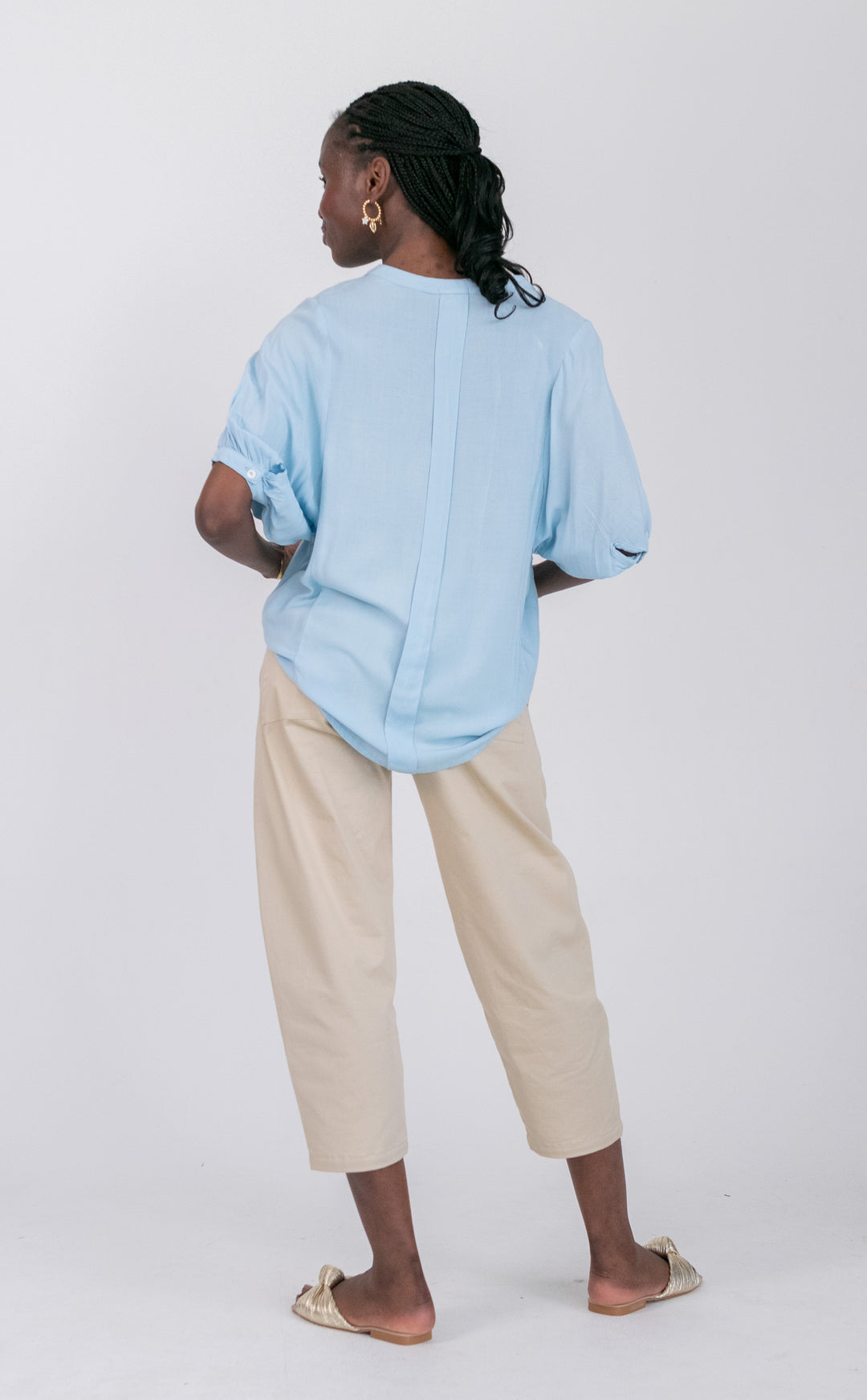 Vera Pants Stone-PANTS-kindacollection-Kinda