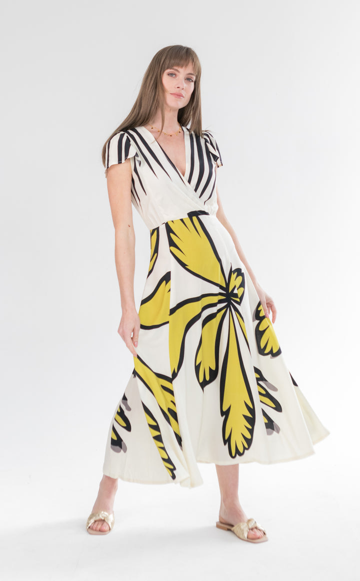 Lily Dress Large Floral Print