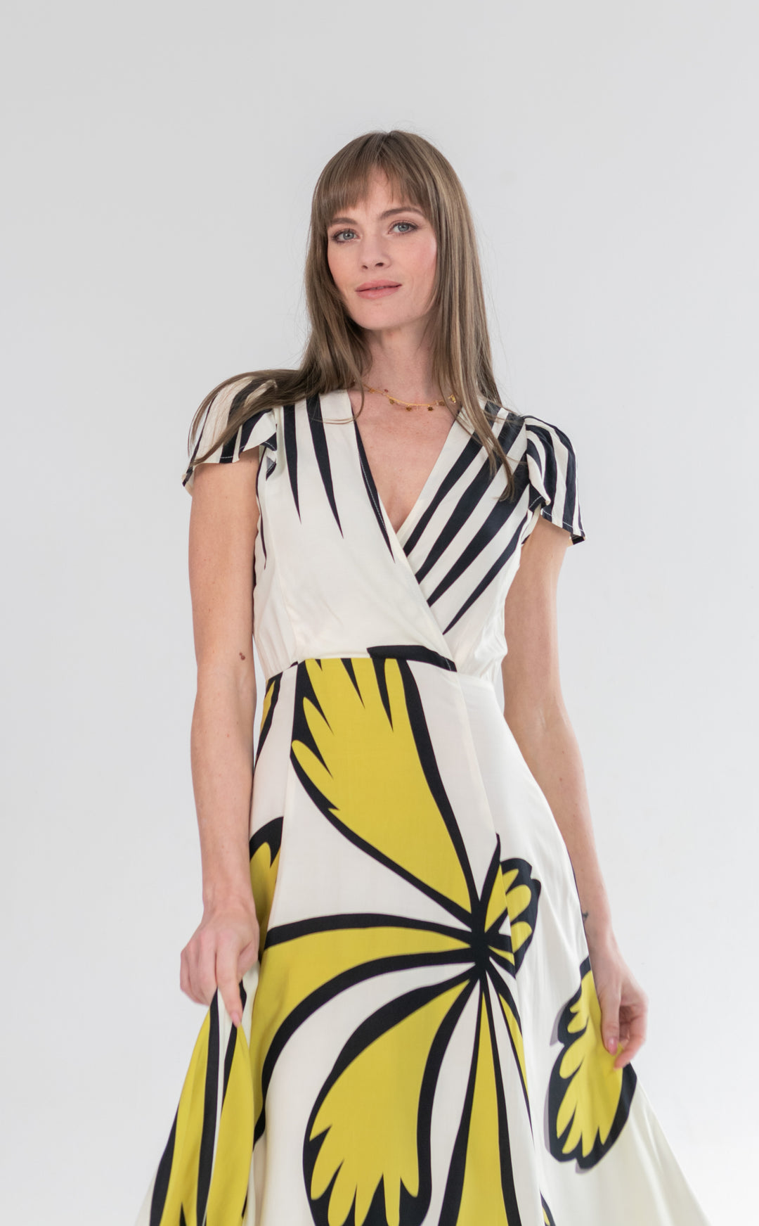 Lily Dress Large Floral Print