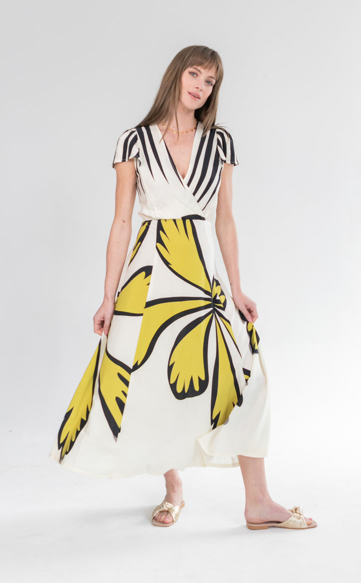 Lily Dress Large Floral Print