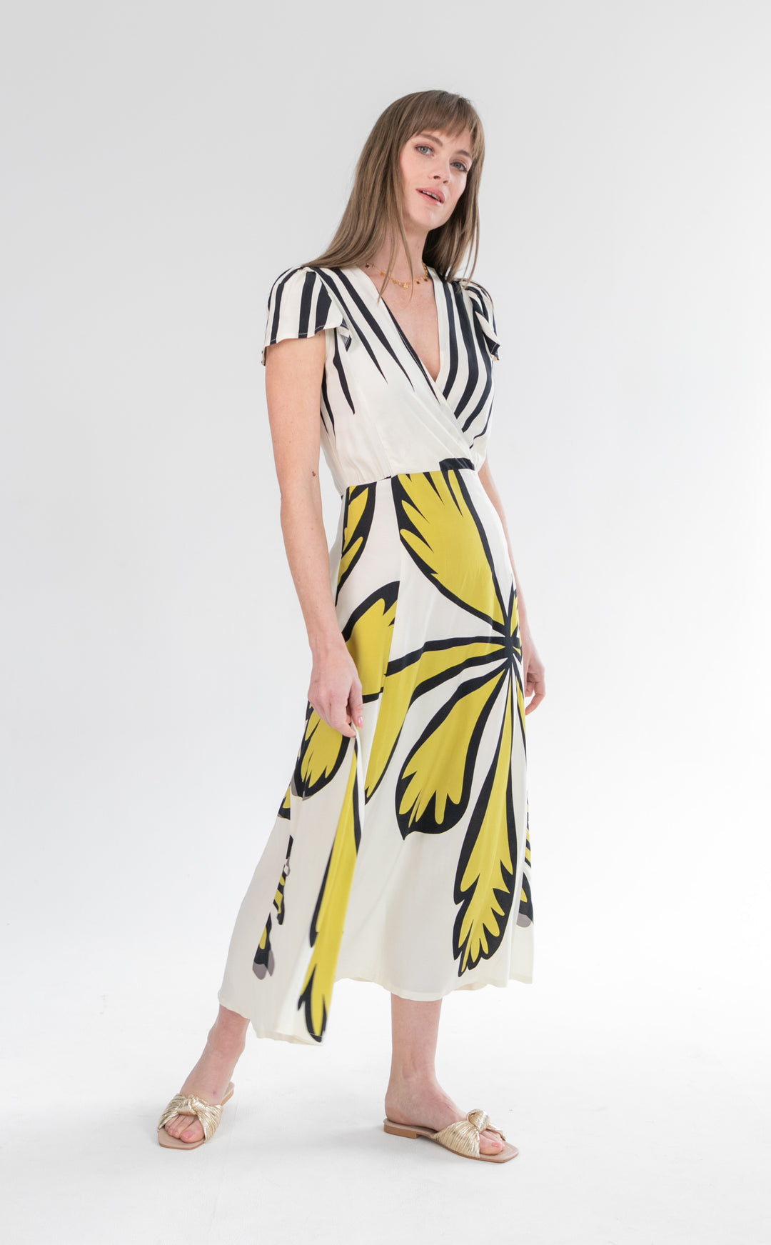 Lily Dress Large Floral Print