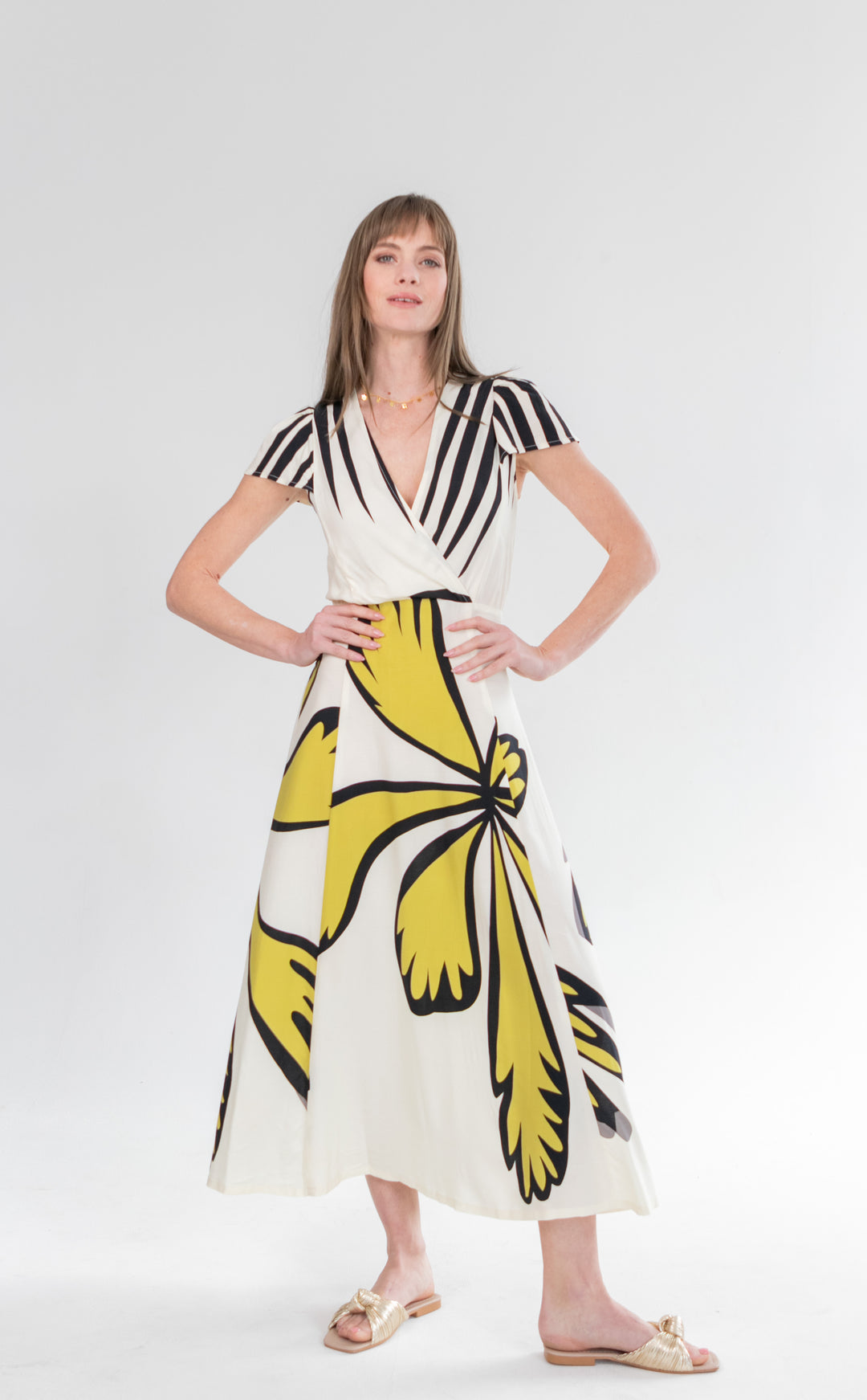 Lily Dress Large Floral Print