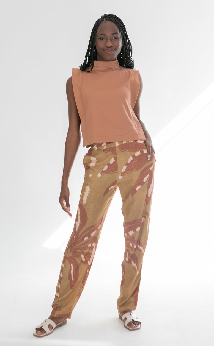 Amara Pants Autumn Fern-PANTS-kindacollection-Kinda