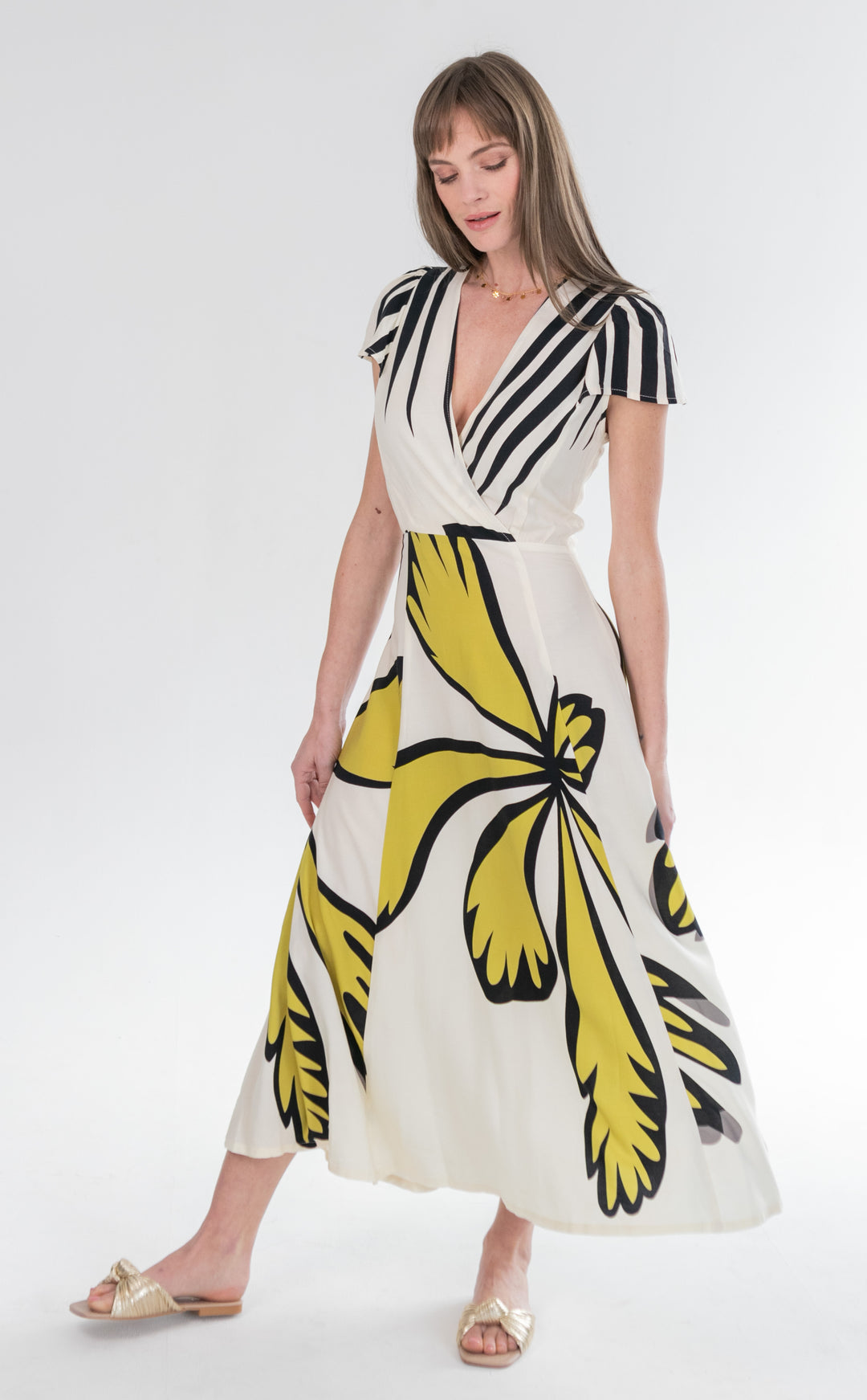 Lily Dress Large Floral Print