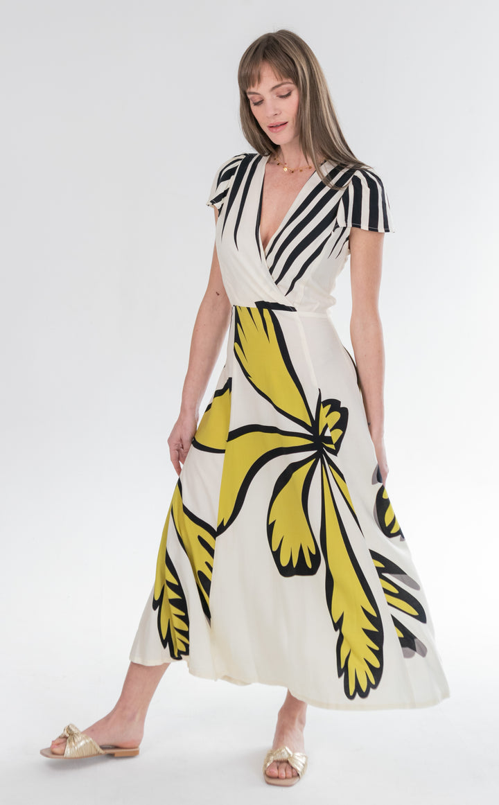 Lily Dress Large Floral Print