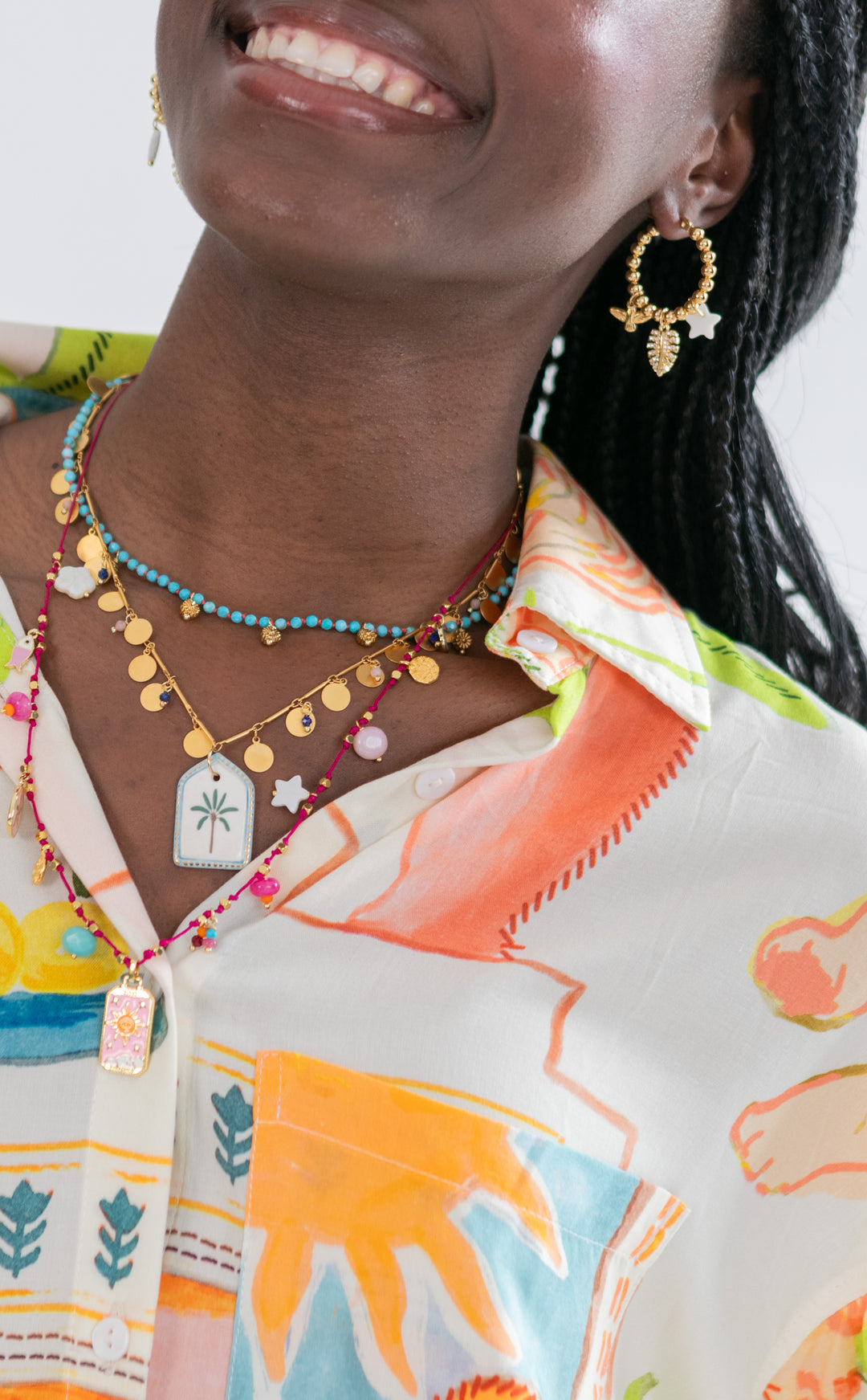 Charlotte Shirt Tiger-TOPS-kindacollection-Kinda