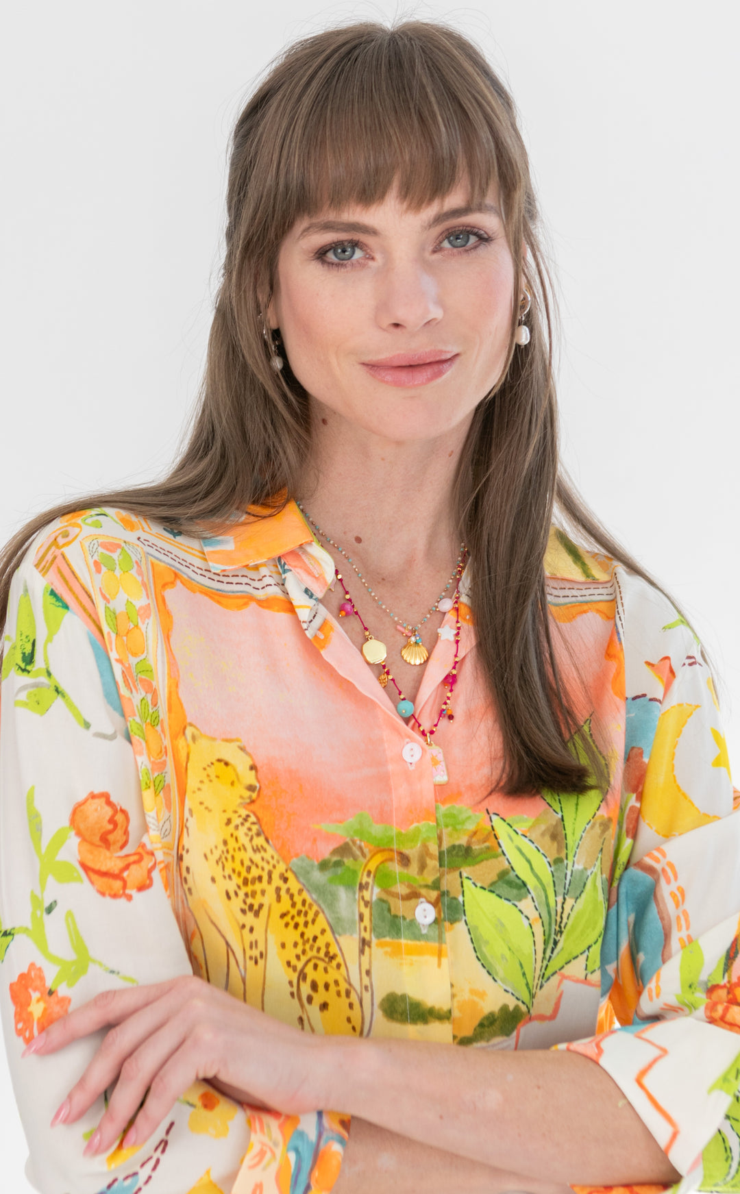 Evie Dress Tiger Print-DRESSES-kindacollection-Kinda