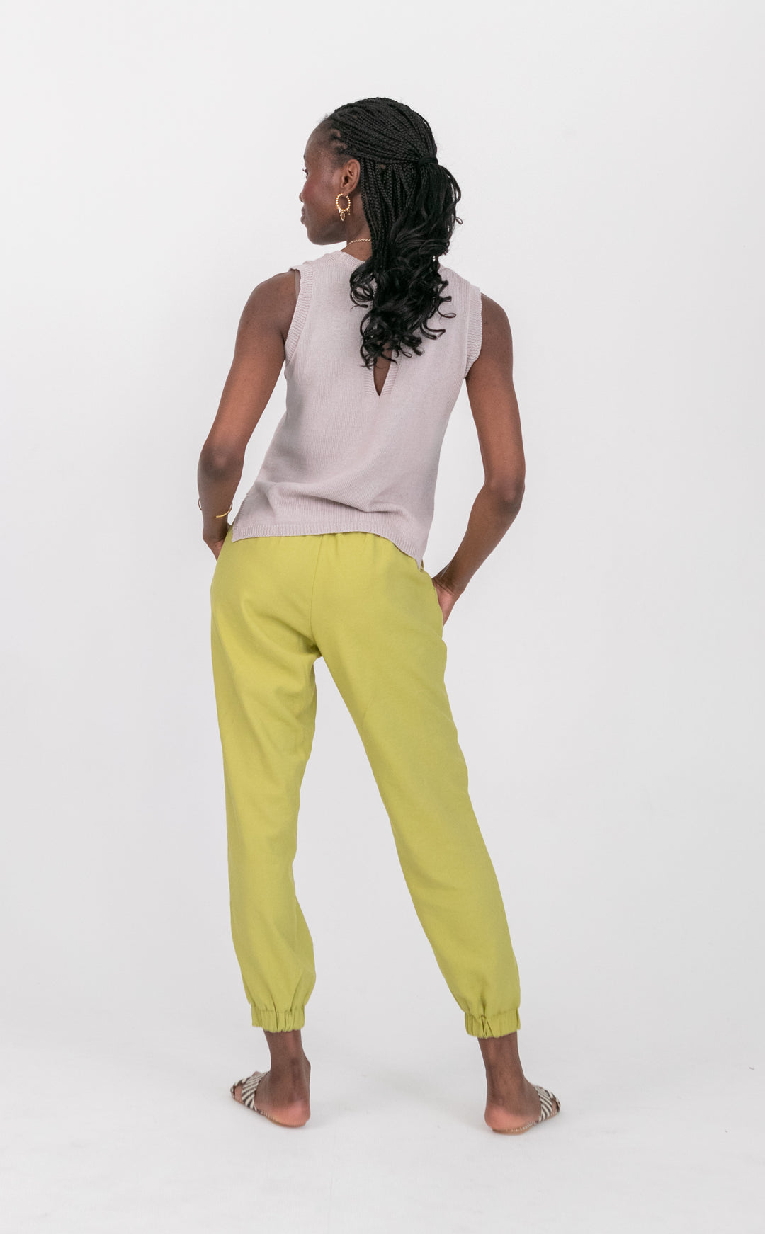 The Gorge Pants Avocado-PANTS-kindacollection-Kinda