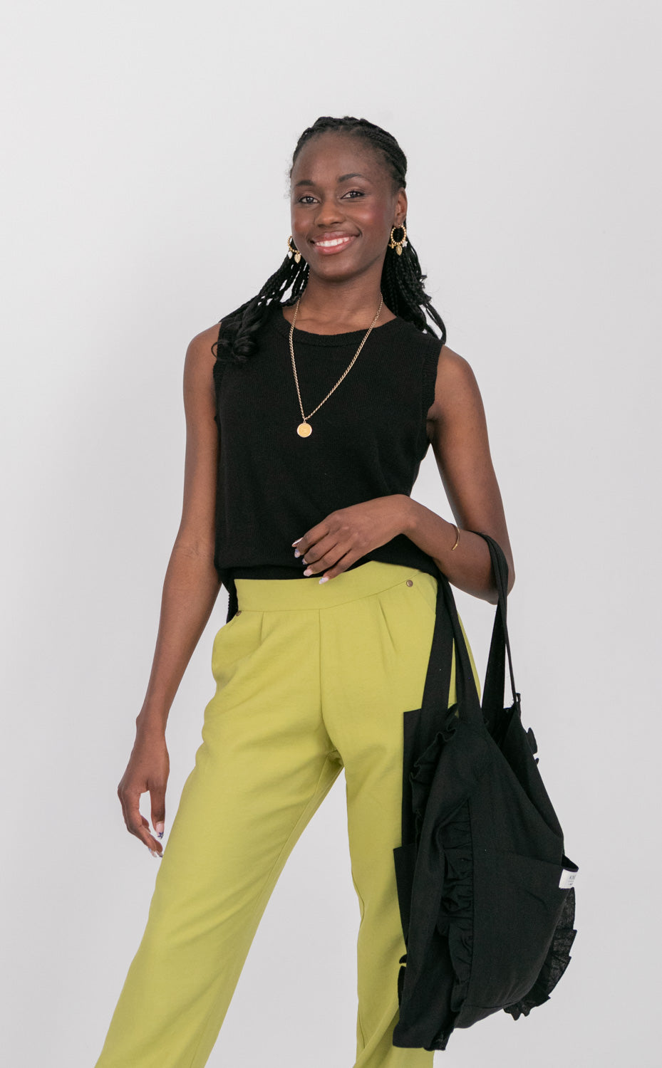 Madison Knit Black-TOPS-kindacollection-Kinda