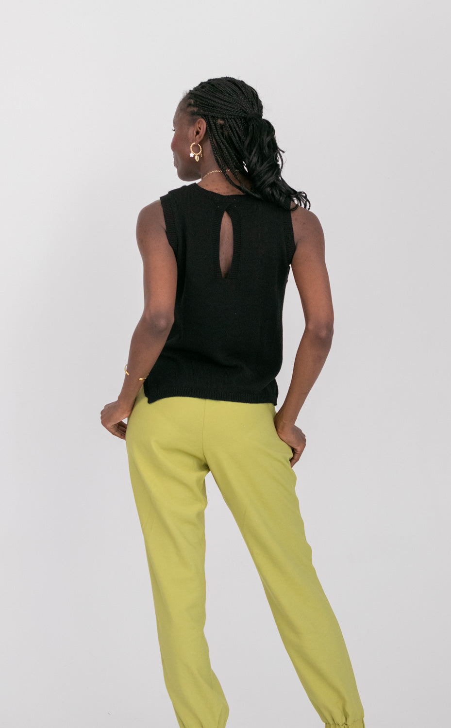 Madison Knit Black-TOPS-kindacollection-Kinda