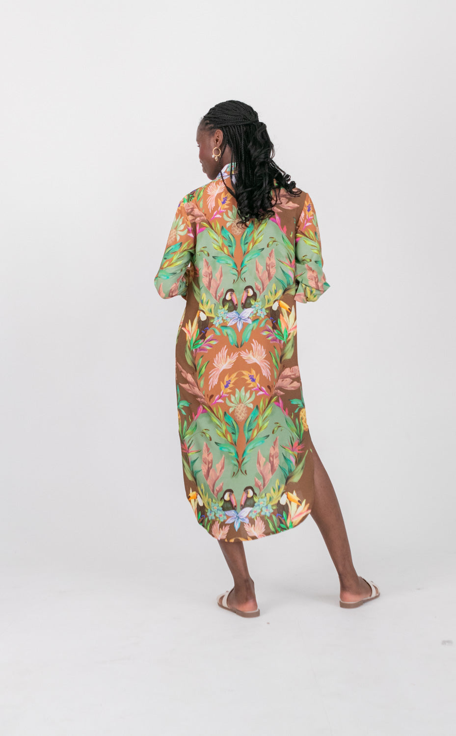 Evie Dress Coco Toucan-DRESSES-kindacollection-Kinda