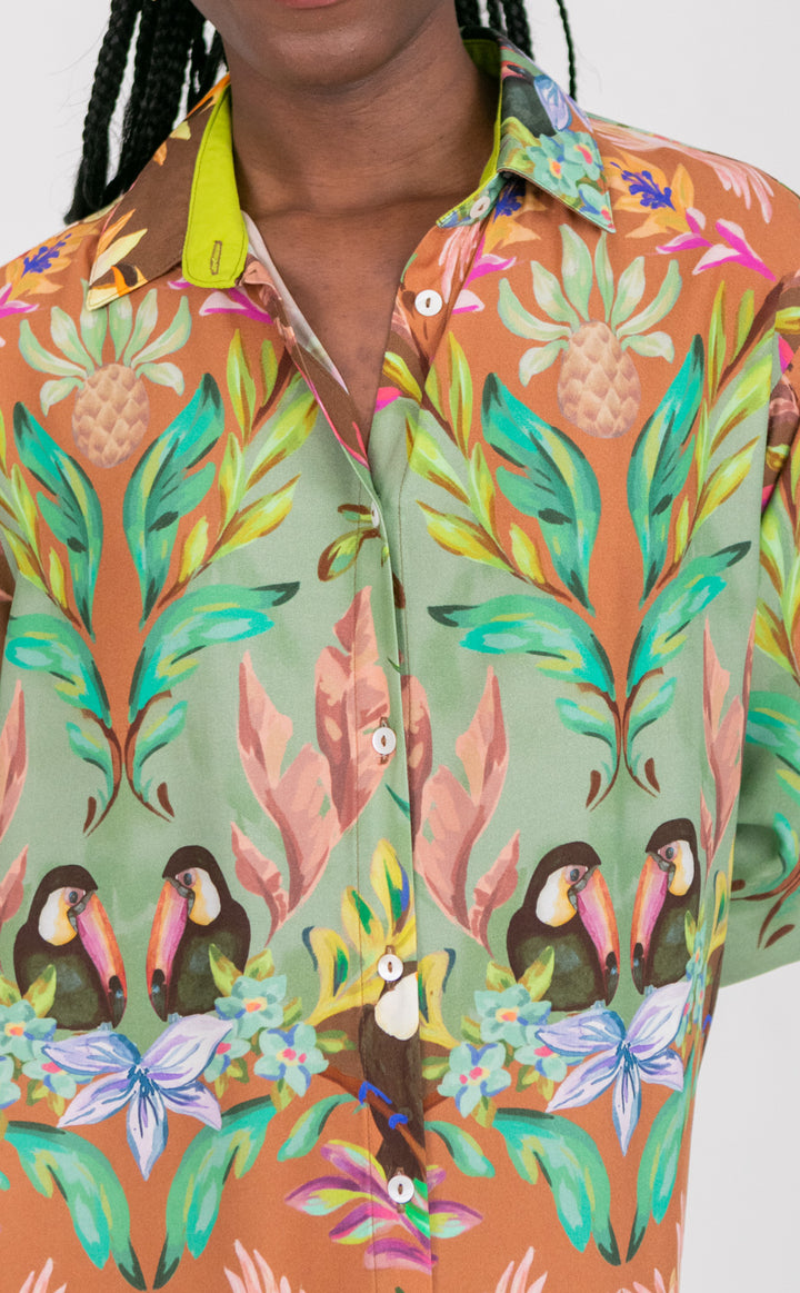 Evie Dress Coco Toucan-DRESSES-kindacollection-Kinda