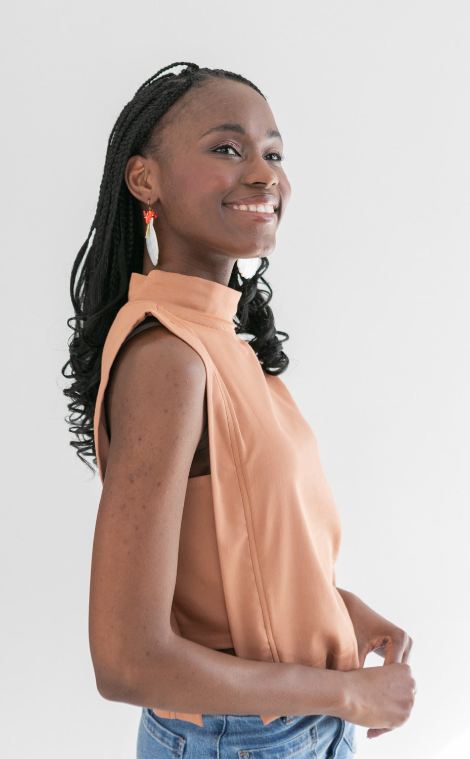 Sophie Top Toffee-TOPS-kindacollection-Kinda