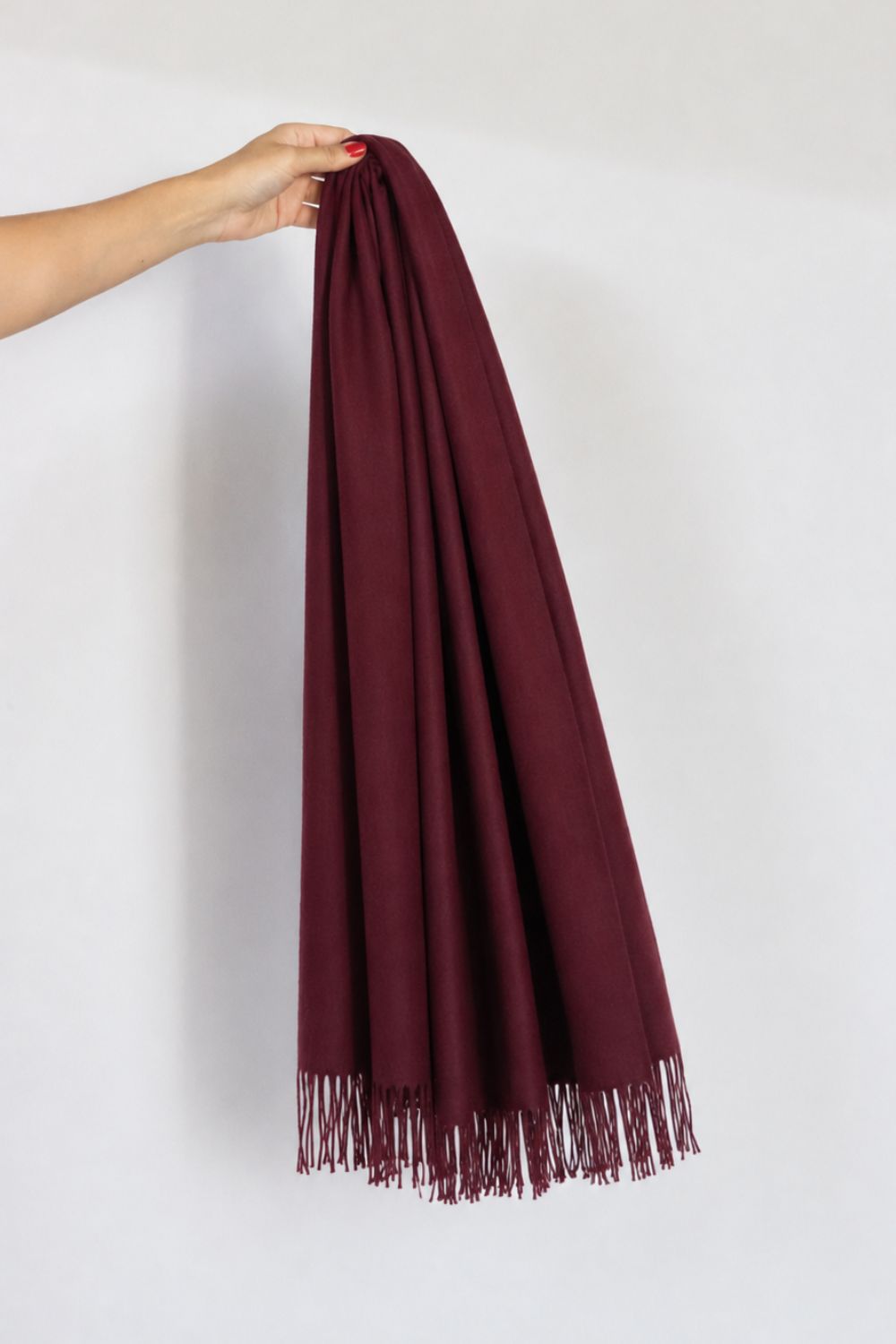 Classic Pashmina Merlot-ACCESSORIES-kindacollection-Kinda